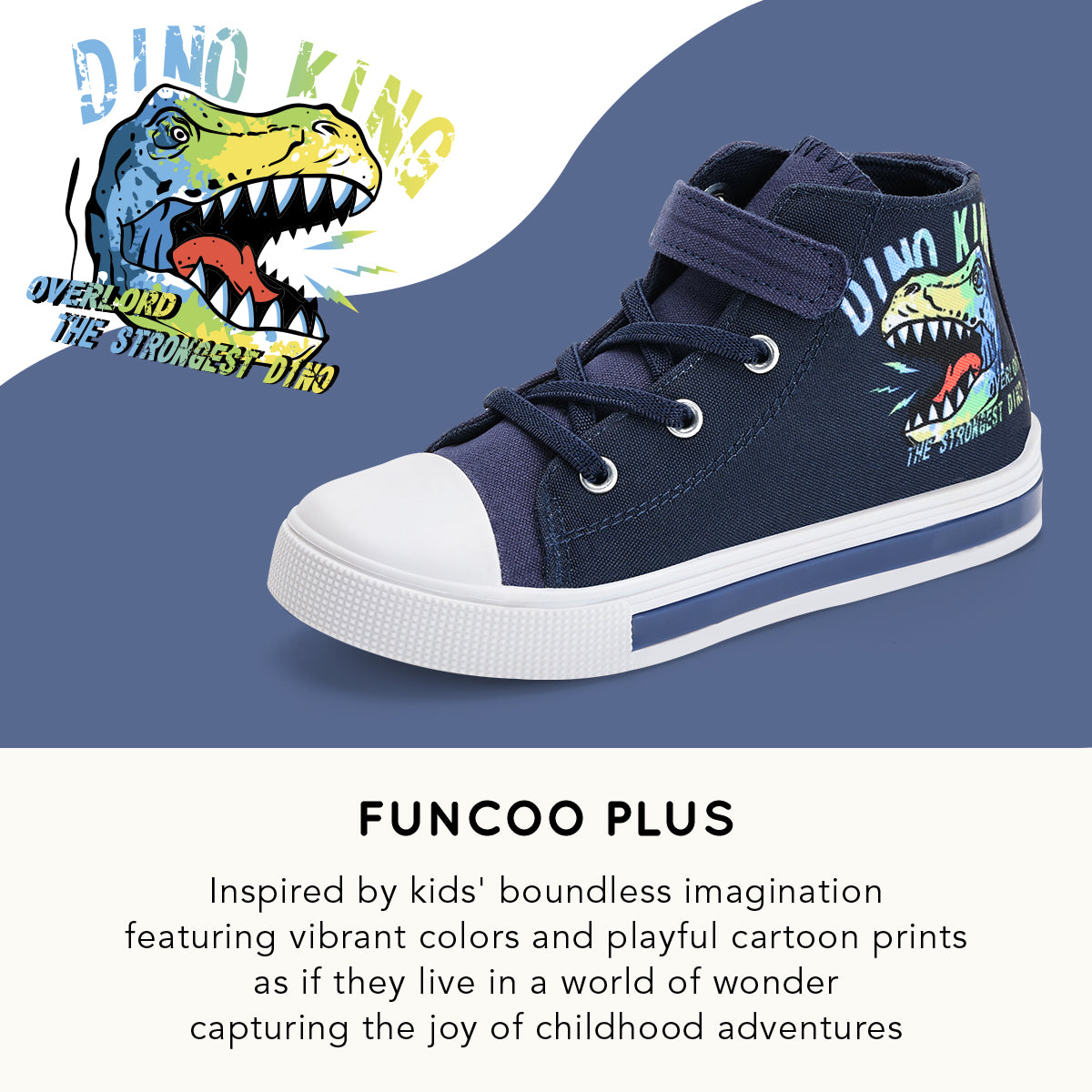 Light Up Kids High Top Fashion Sneakes (Copy) - FUNCOO