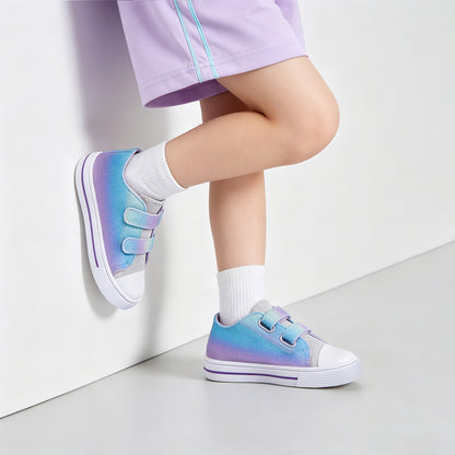 Dual Straps Kids Toddler Walking Shoes
