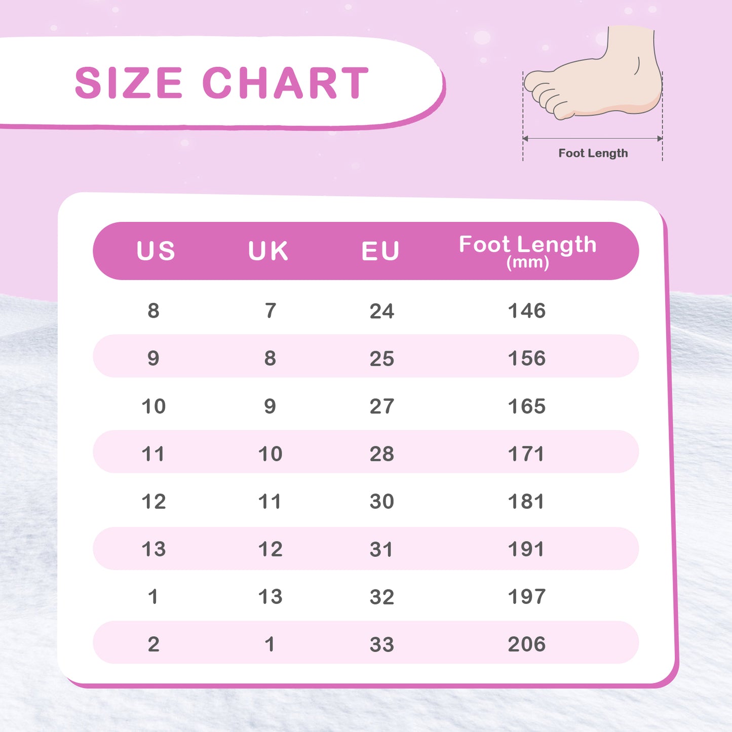 toddler girls star winter snow boots