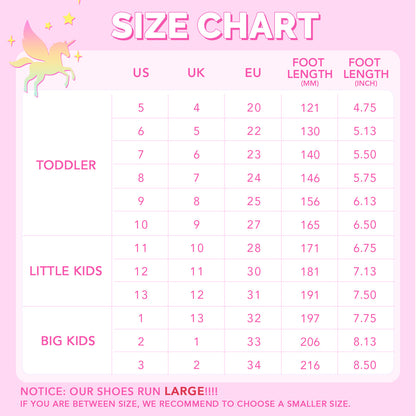 Kids Rainbow Pegasus Unicorn Summer Sandals - Magical Beach Shoes - FUNCOO