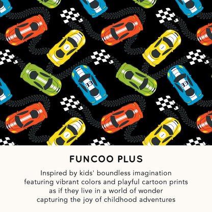 Light Up Dual Straps Canvas Shoes - FUNCOO