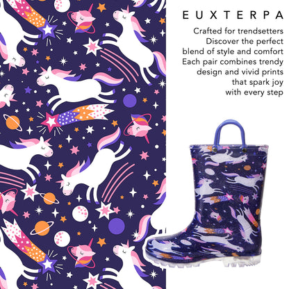 Light Up Fashion Rain Boots with Handles