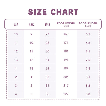 Toddler Kids Purple Winter Rain Boots